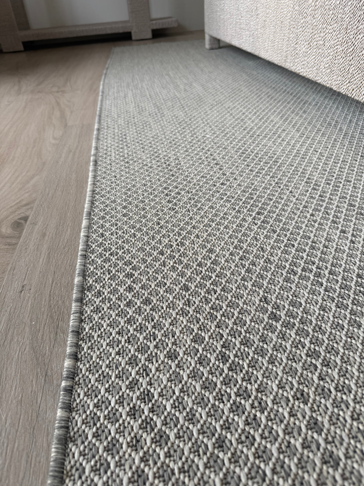 Terrace Ivory/Silver Indoor & Outdoor Area Rug - Elegance Collection