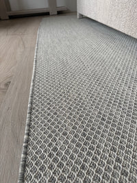 Terrace Ivory/Silver Indoor & Outdoor Area Rug - Elegance Collection