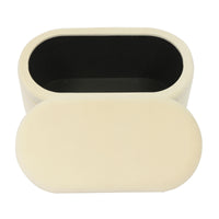Kasra 31.5" Cream Performance Velvet Storage Bench