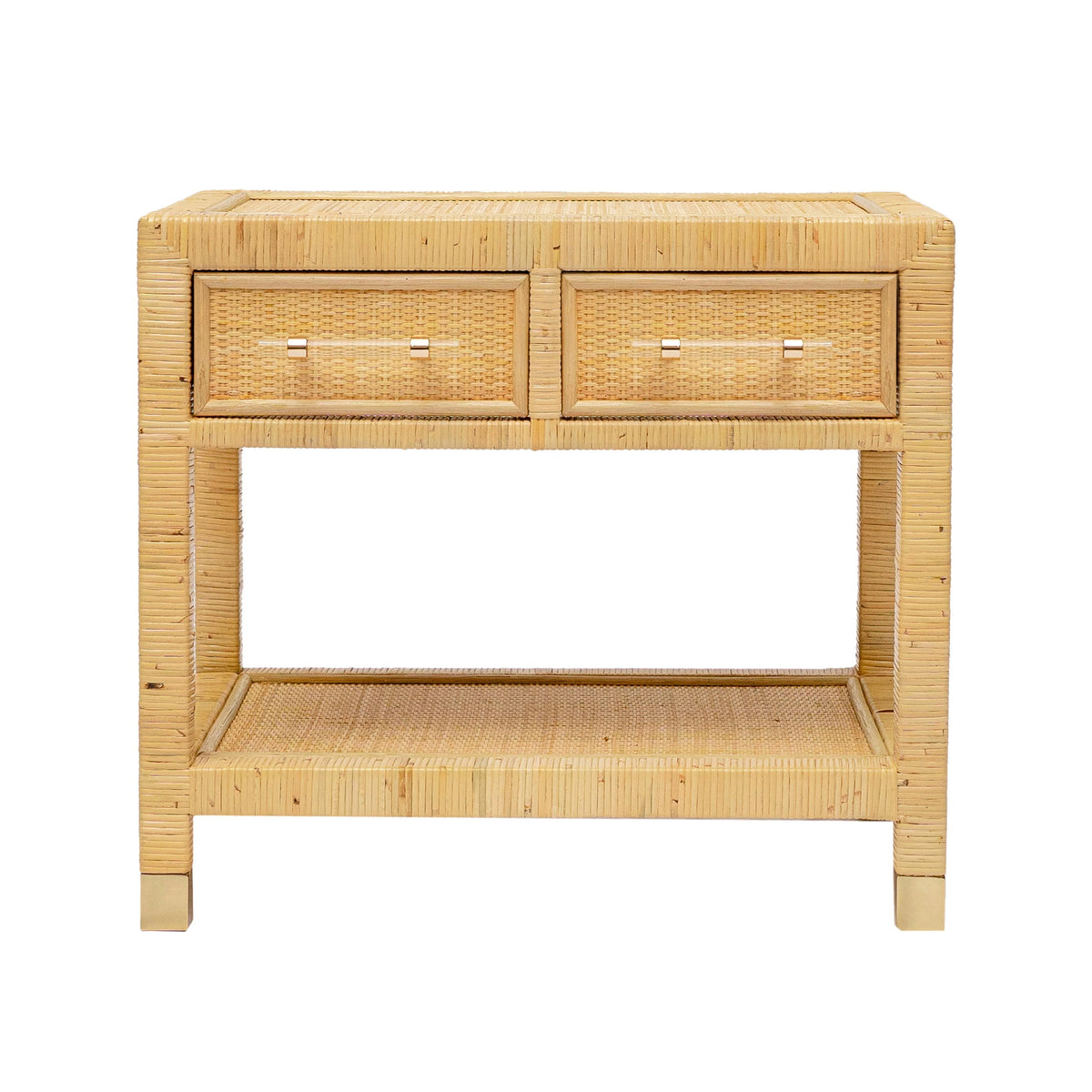 Maria Natural Rattan Nightstand