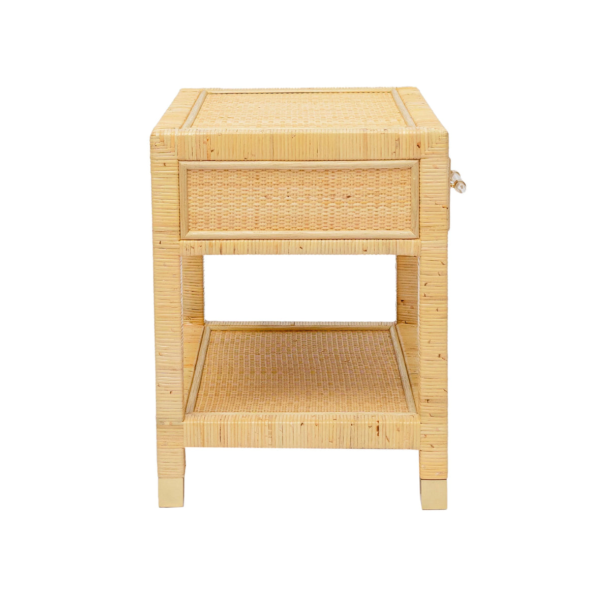 Maria Natural Rattan Nightstand