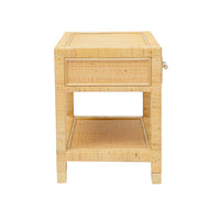 Maria Natural Rattan Nightstand