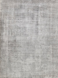 Penelope Grey/Taupe Wool/Bamboo Silk Area Rug - Elegance Collection