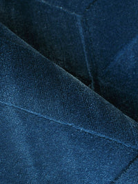 Nell Modern Navy Patterned Area Rug - Elegance Collection