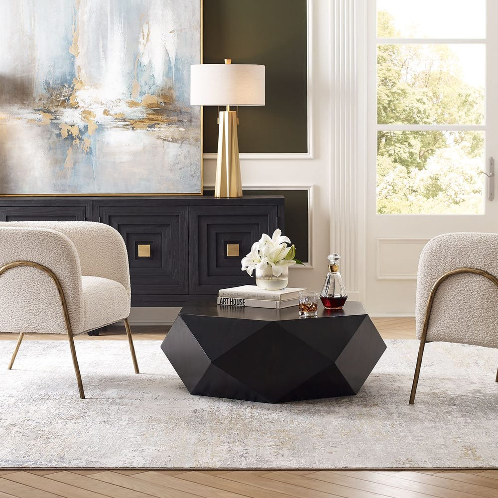 Lucia Small Black Coffee Table