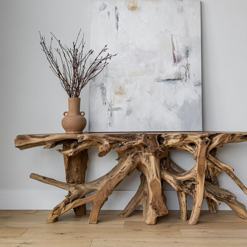 Natural Console Table - Small