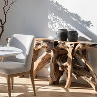 Natural Console Table - Small