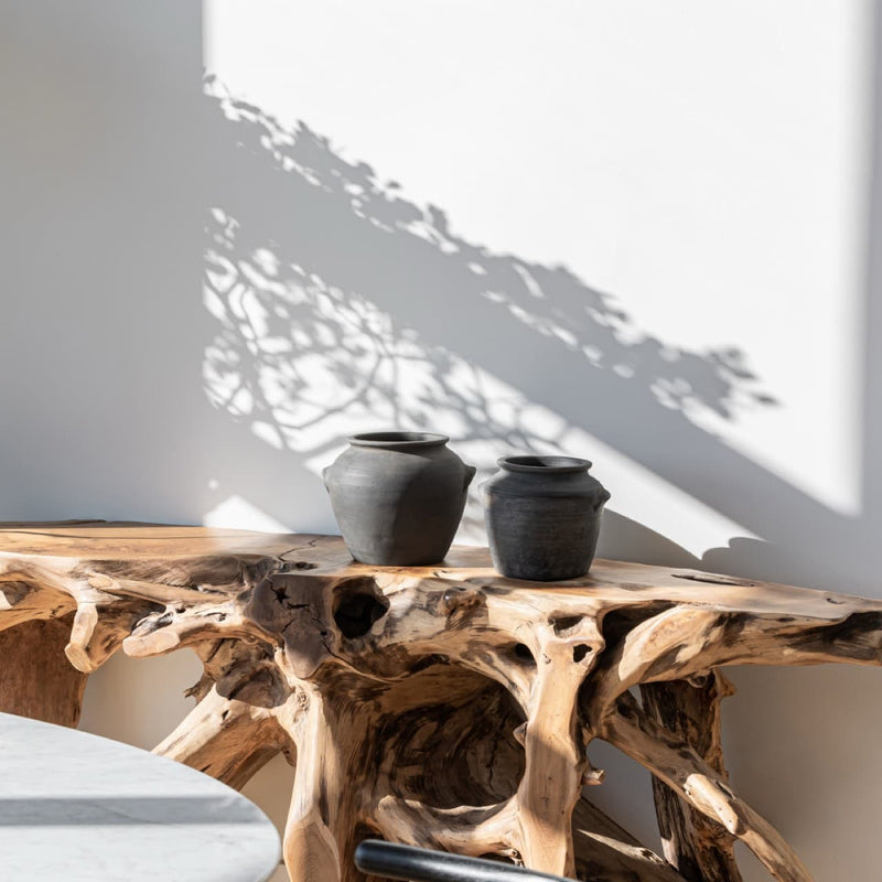 Natural Console Table - Small