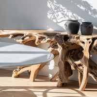 Natural Console Table - Small