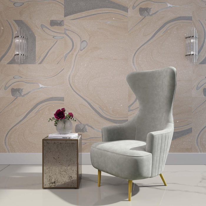 Cavallis Mirrored Accent Table - Luxury Living Collection