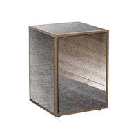 Cavallis Mirrored Accent Table - Luxury Living Collection