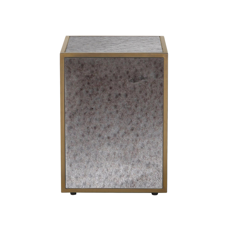 Cavallis Mirrored Accent Table - Luxury Living Collection