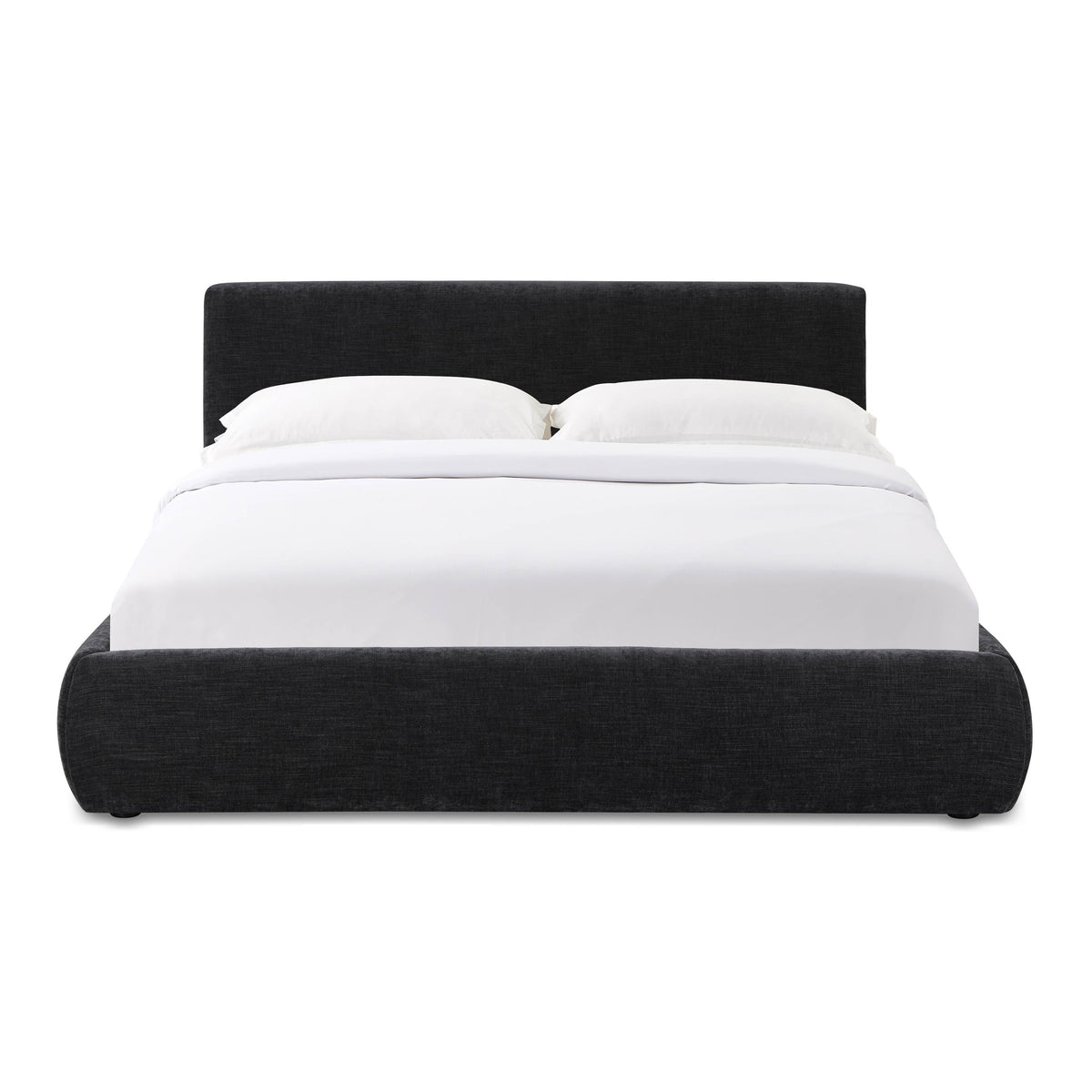 Trisha Black Velvet Bed