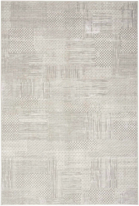 Glam Silver/Grey Modern Area Rug - Elegance Collection