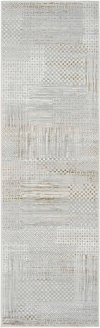 Glam Silver/Grey Modern Area Rug - Elegance Collection