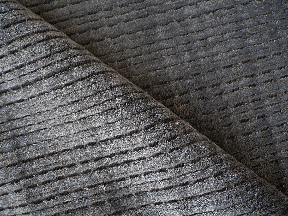 Rina Modern Grey Patterned Area Rug - Elegance Collection