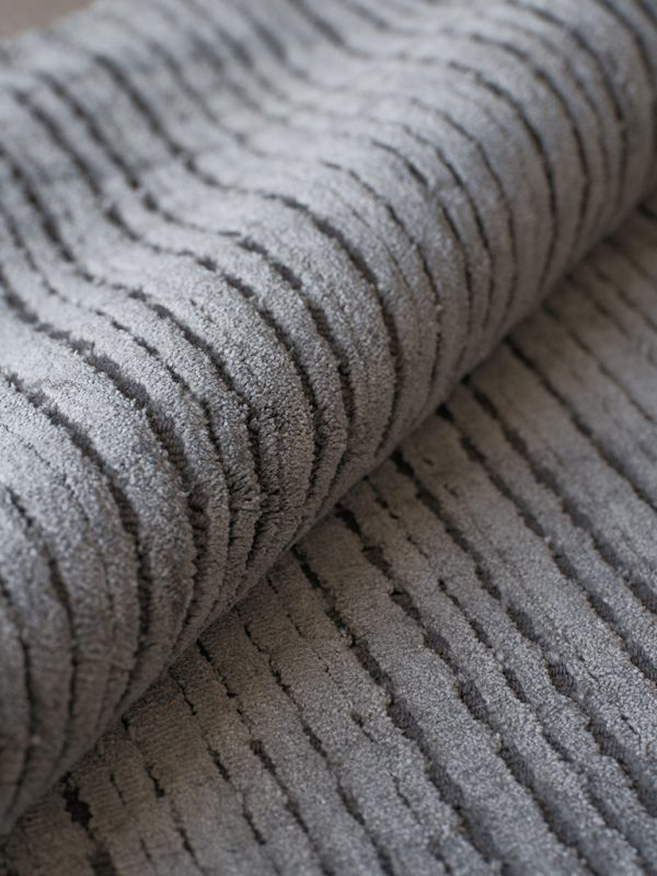 Rina Modern Grey Patterned Area Rug - Elegance Collection