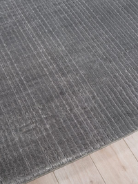 Rina Modern Grey Patterned Area Rug - Elegance Collection