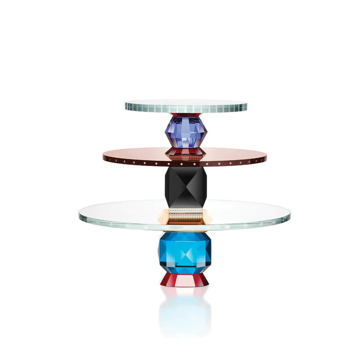 Amira European Artist Collection Crystal Cake Stand/Tray
