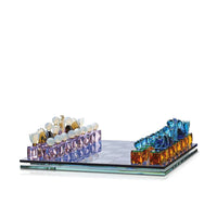 Amira European Artist Collection Crystal Chess Board Set