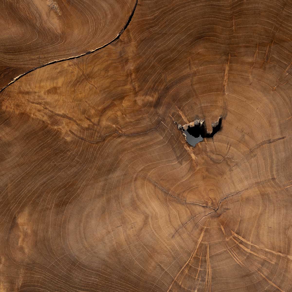 Natural 47” Teak Coffee Table