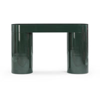 Mira 50” High Gloss Green Console Table - Luxury Living Collection