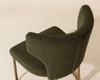 Kendall Olive And Gold Dining Chair