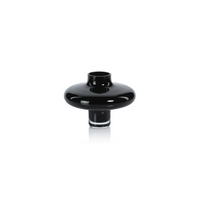 Lilly Handmade Black Glass Vase (3 Sizes Available)