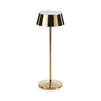Rina Rechargeable Table Light - Polished Gold