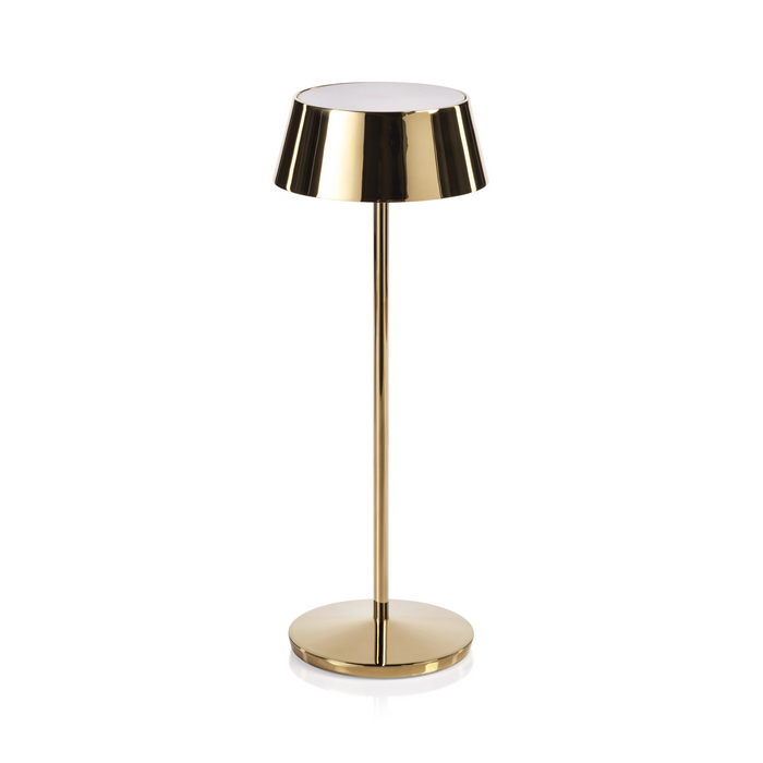 Rina Rechargeable Table Light - Polished Gold