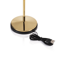 Rina Rechargeable Table Light - Polished Gold