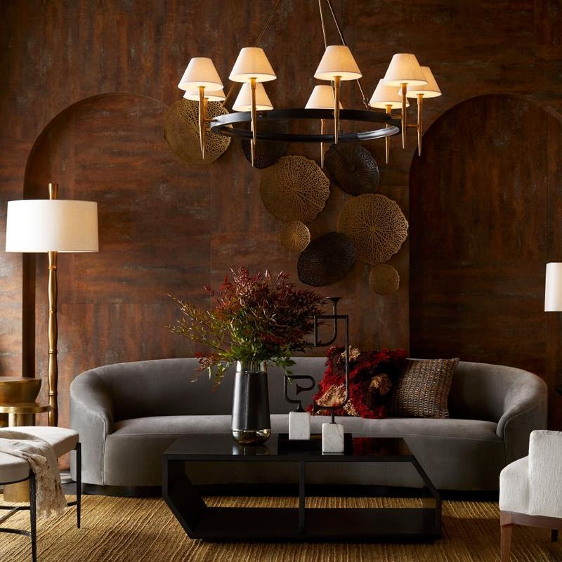 Hayley Natural Linen Bench