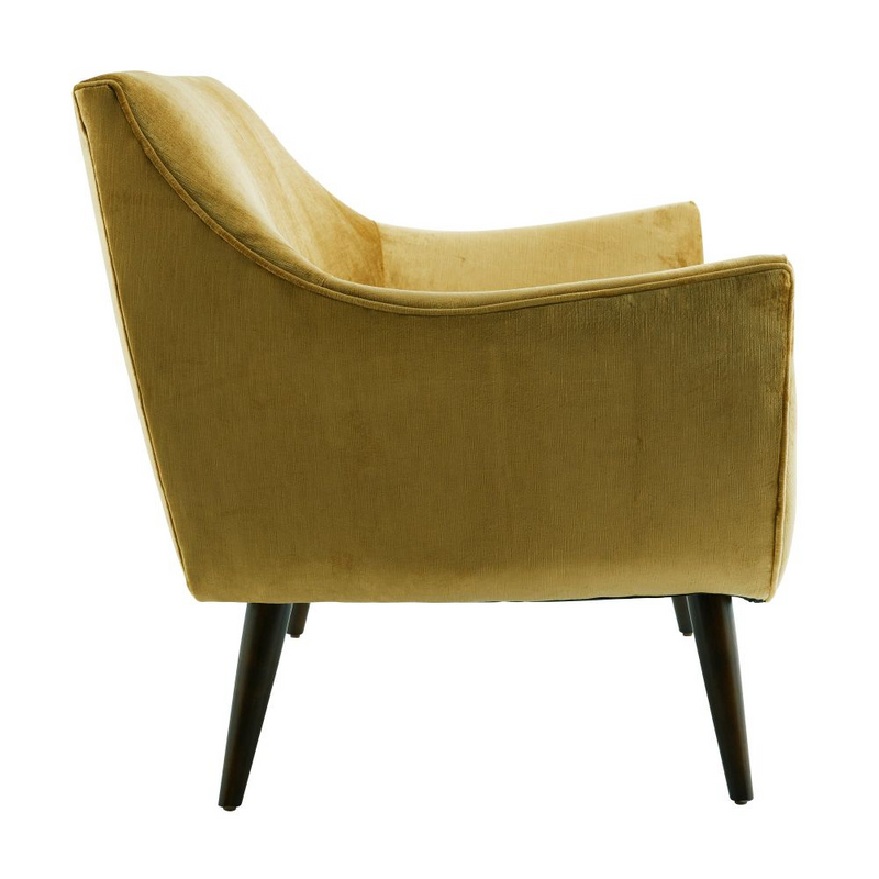 Marigold Velvet Settee
