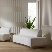 Islander 67" Vanilla Performance Bouclé Sofa (Right & Left Available)
