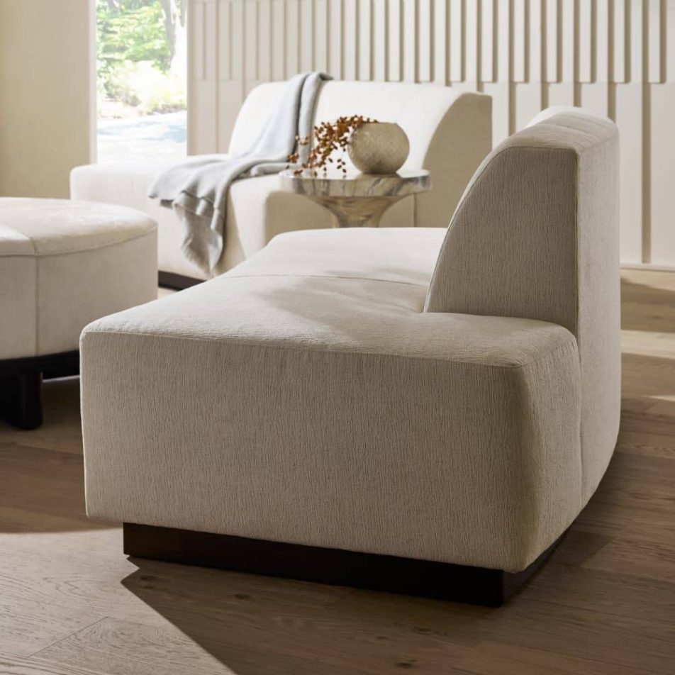 Islander 67" Vanilla Performance Bouclé Sofa (Right & Left Available)