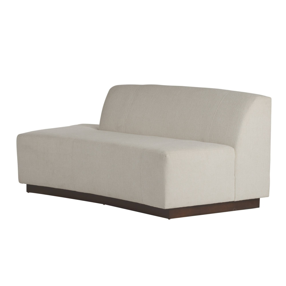 Islander 67" Vanilla Performance Bouclé Sofa (Right & Left Available)