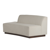 Islander 67" Vanilla Performance Bouclé Sofa (Right & Left Available)