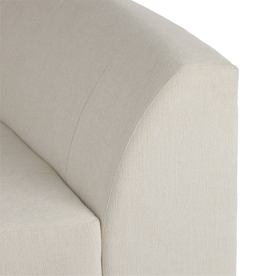 Islander 67" Vanilla Performance Bouclé Sofa (Right & Left Available)