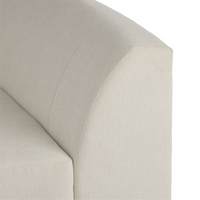 Islander 67" Vanilla Performance Bouclé Sofa (Right & Left Available)