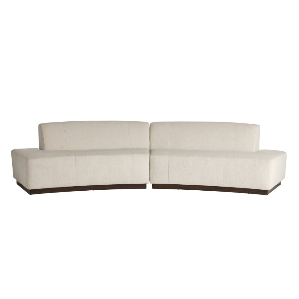 Islander 67" Vanilla Performance Bouclé Sofa (Right & Left Available)