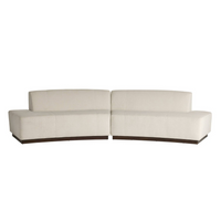 Islander 67" Vanilla Performance Bouclé Sofa (Right & Left Available)