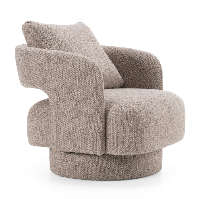 Margaret Modern Brown Accent Chair