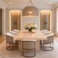 Chelsea Performance White Weave Fabric & Gold Dining Chair