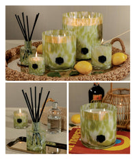 Opal Diffuser in Gift Box - Green/Sicilian Lemon Bergamot (Set of 4)