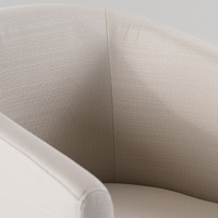 Ren Off-White & Brass Counter Stool