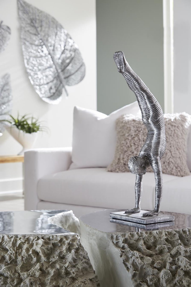 Handstand Sculpture Aluminum (2 Sizes Available)