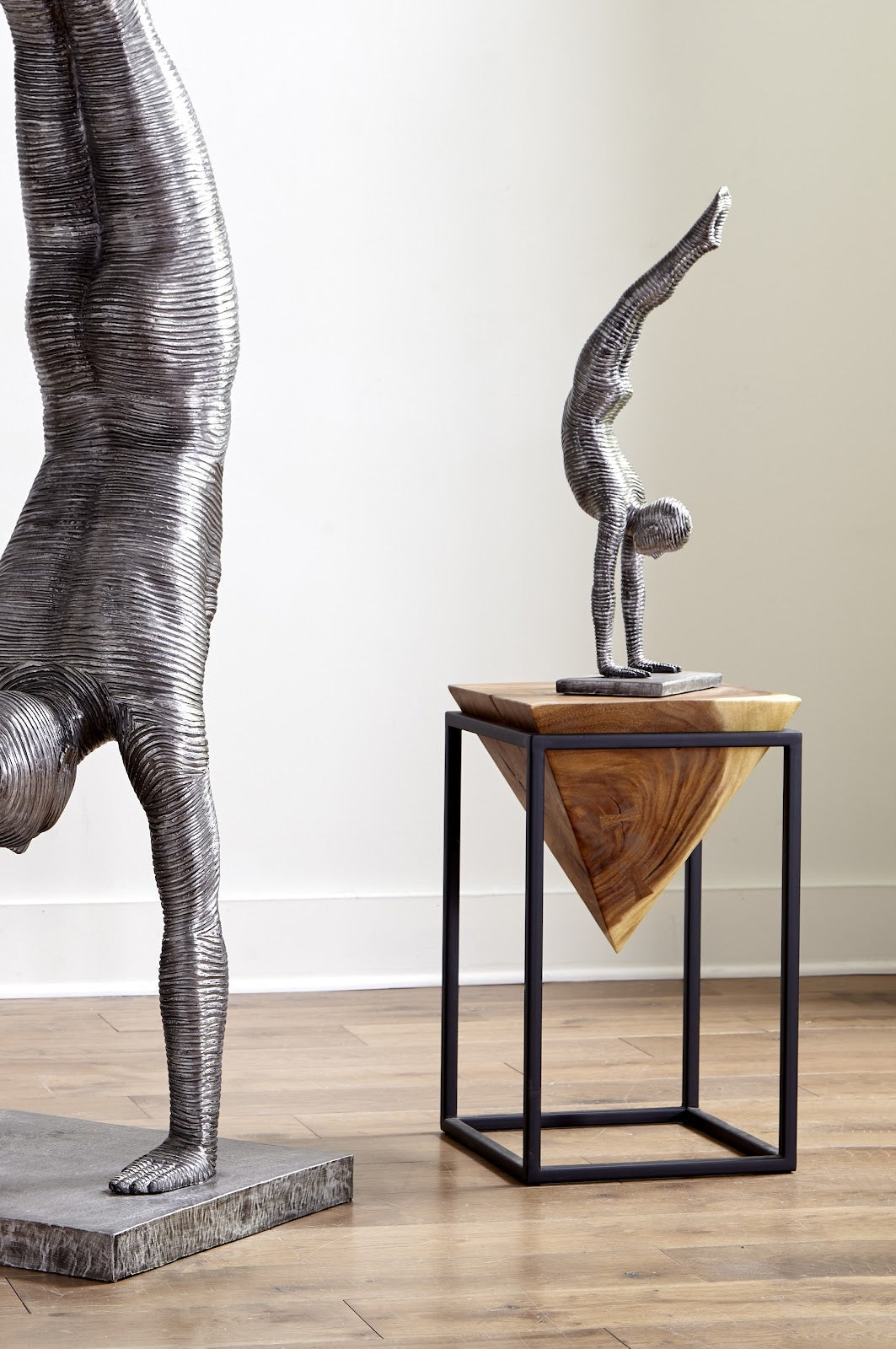 Handstand Sculpture Aluminum (2 Sizes Available)