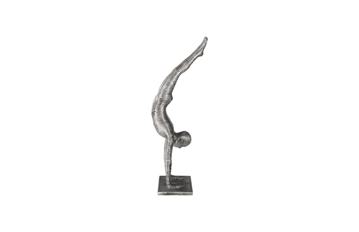 Handstand Sculpture Aluminum (2 Sizes Available)