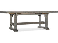 Shoda 84” Rectangular Dining Table w-2/22in Leaves