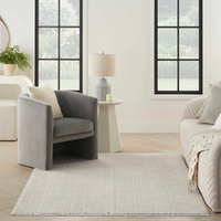Coast Ivory/Mocha Plush Area Rug - Elegance Collection